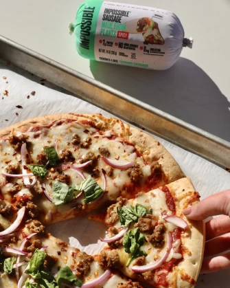 Vegan Food At The Impossible Shop In Chicago