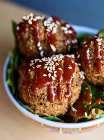 Vegan Food At Pow Pow Franklin Square In Washington