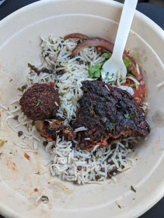 Vegan Food At Shouk - Union Market In Washington