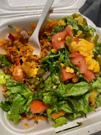 Vegan Food At Melinated Cafe In Washington