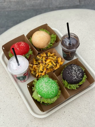 Vegan Food At Vegan Burger - Dubai Mall In Dubai