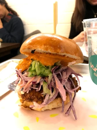 Vegan Food At The Vurger Co In London