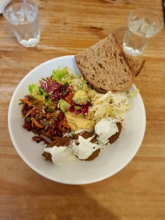 Vegan Food At Black Cat café In London