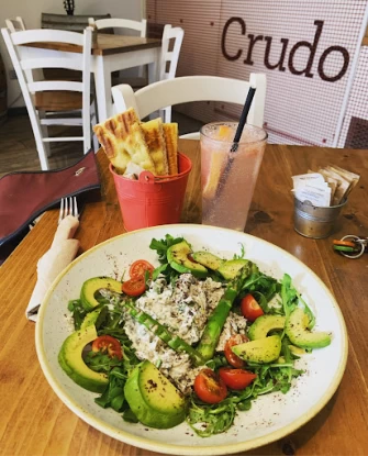 Veg Food At Crudo In Sliema