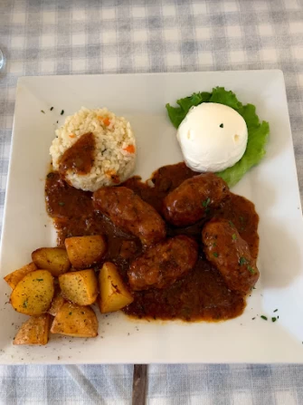 Veg Food At Elia Greek Cuisine In Valletta