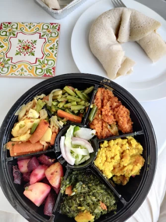 Veg Food At Afro Deli and Coffee In Gzira