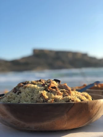 Veg Food At Singita Miracle Beach In L-imgarr
