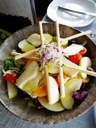 Veg Food At one80 Kitchen & Lounge In Mellieha