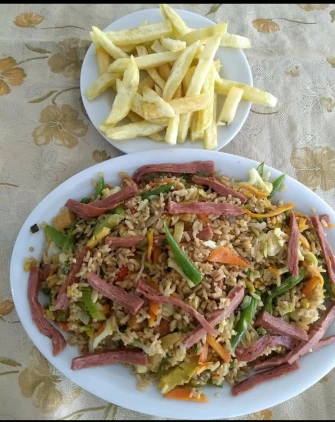 Vegetarian Food At Doña Maria In Cali
