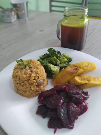 vegetarian Food At Ananda Comida Vegetariana In Cuenca