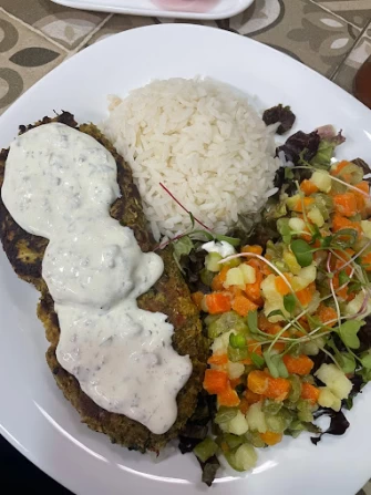 vegetarian Food At Ananda Comida Vegetariana In Cuenca