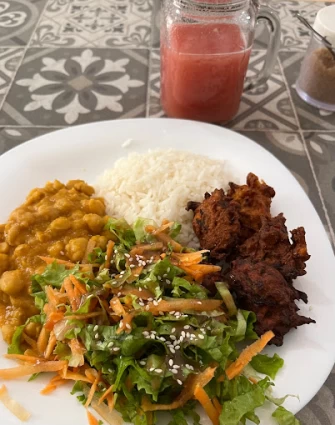 vegetarian Food At Ananda Comida Vegetariana In Cuenca