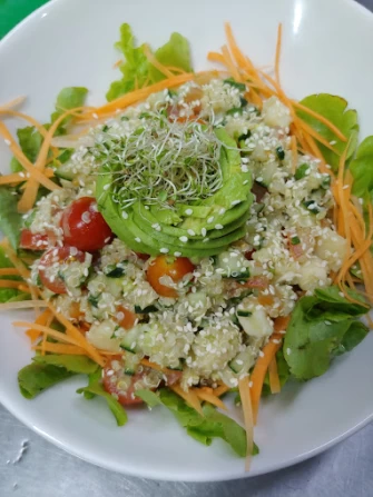 vegetarian Food At YúA Restaurante In Cuenca
