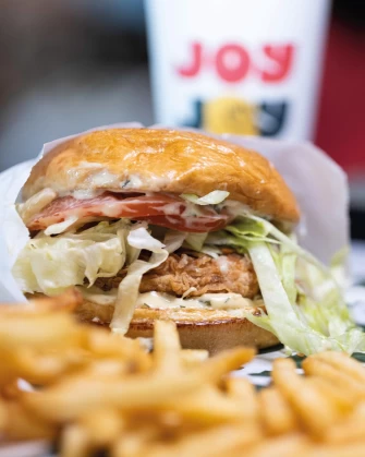 Vegan Food At Joy Burgers In Buenos Aires