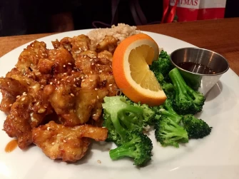 Orange chicken