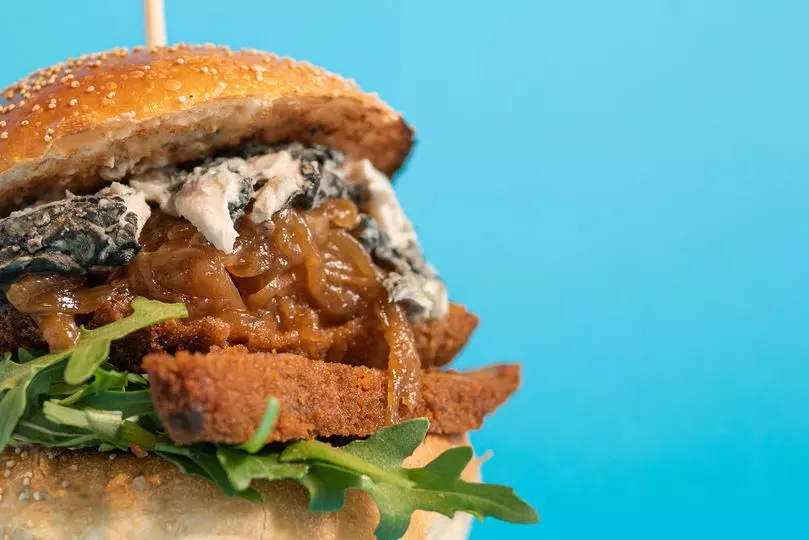 Burger At Lia's Kitchen In Berlin