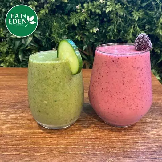 Eden Green Smoothie At Eat Of Eden - Clapham Park In London