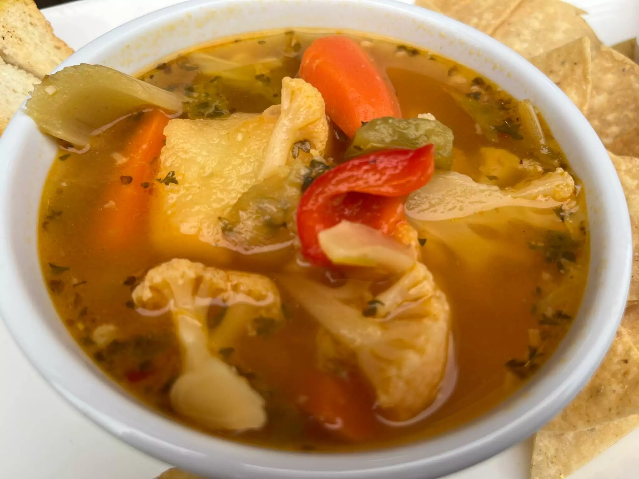 Vegan Soup At VSpot Express In New York City