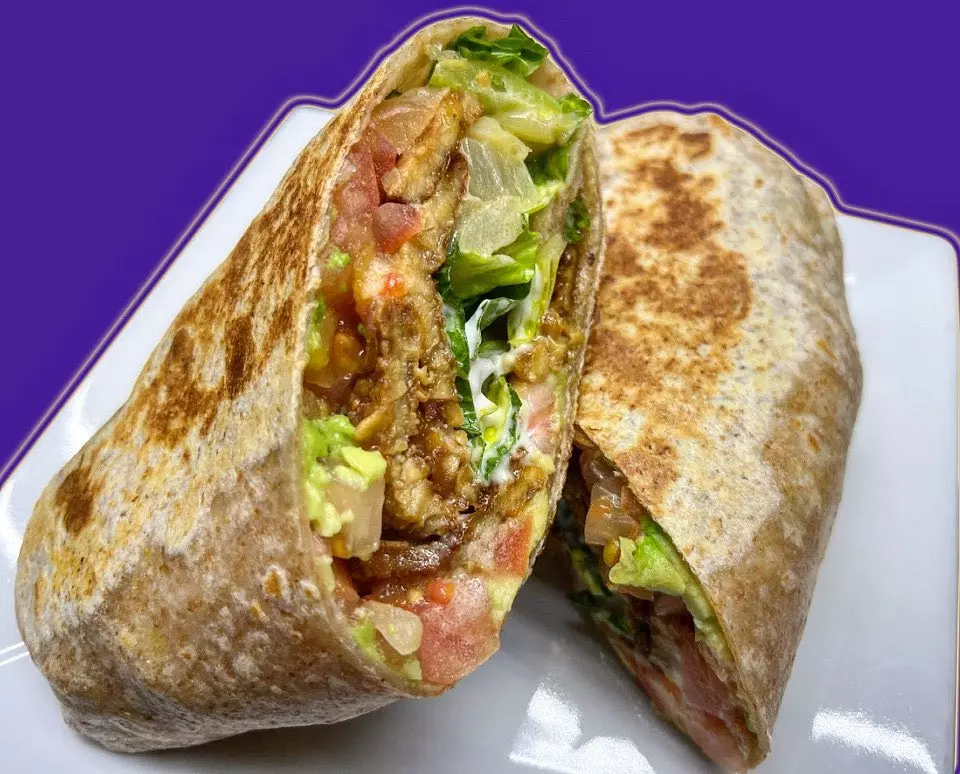 Veg Roll At VSpot Express In New York City