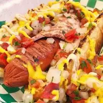 Hot Dog At Early Bird Vegan In Phoenix