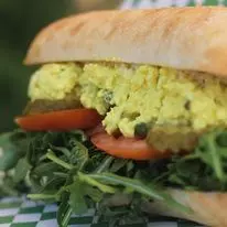 Salad Sandwich At Early Bird Vegan In Phoenix