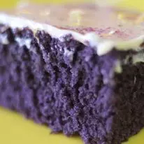 Lavender Drip Cake At Early Bird Vegan In Phoenix