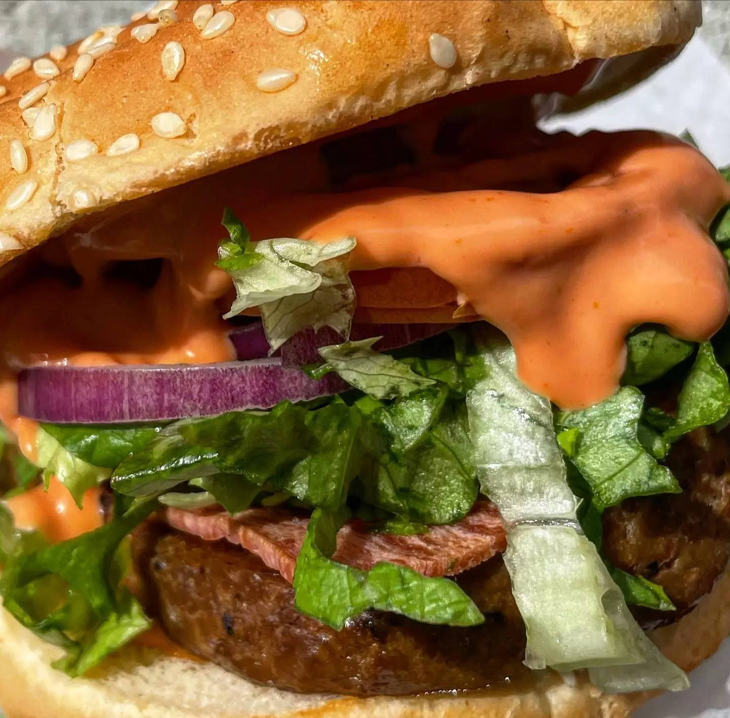Burger At Earth Plant Based In Phoenix