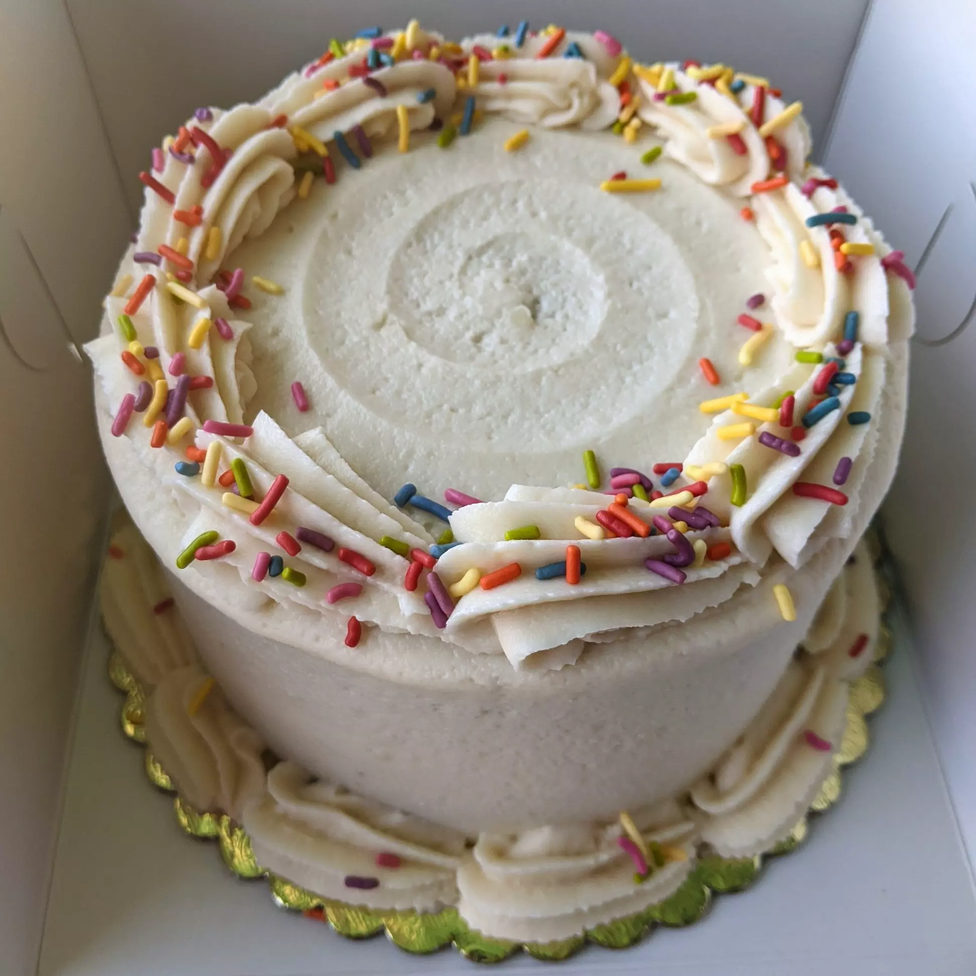 Vanilla Sprinkle cake At Nami In Phoenix