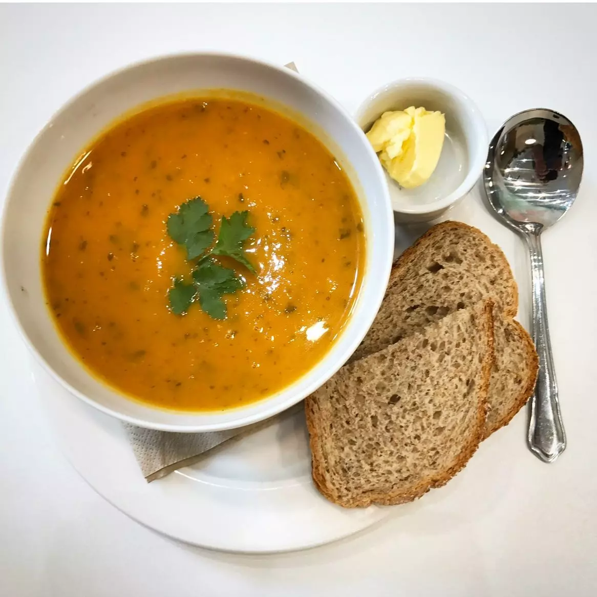 Soup At Picnic In Glasgow