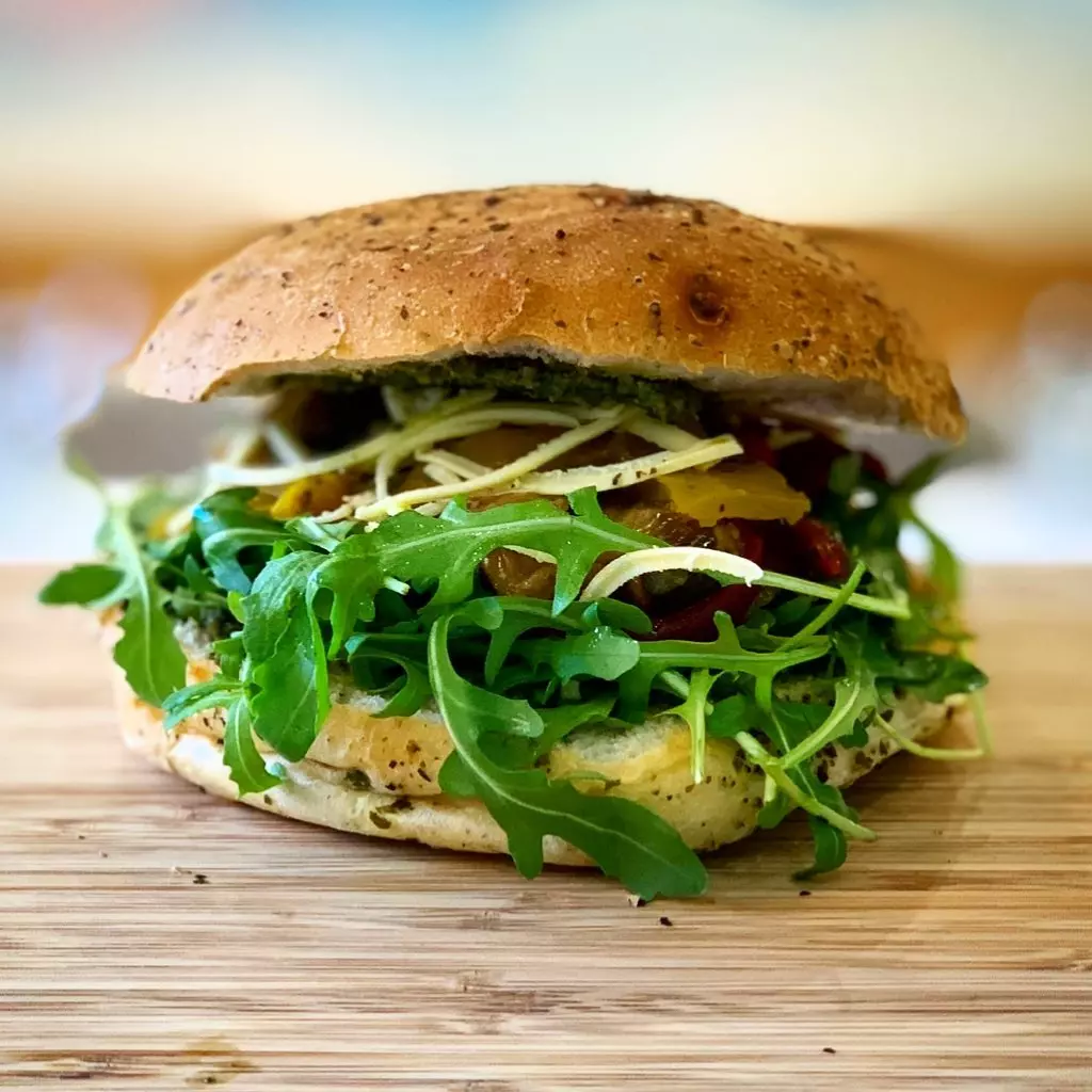 Burger At Picnic In Glasgow